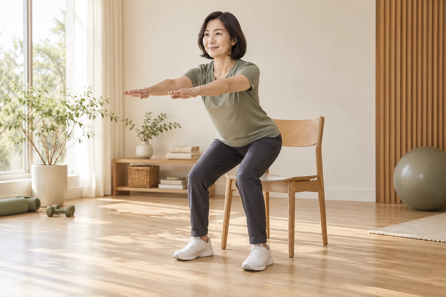 중간 점검, 다시 맞추는 계획을 설명하는 AI 코칭 콘셉트 이미지